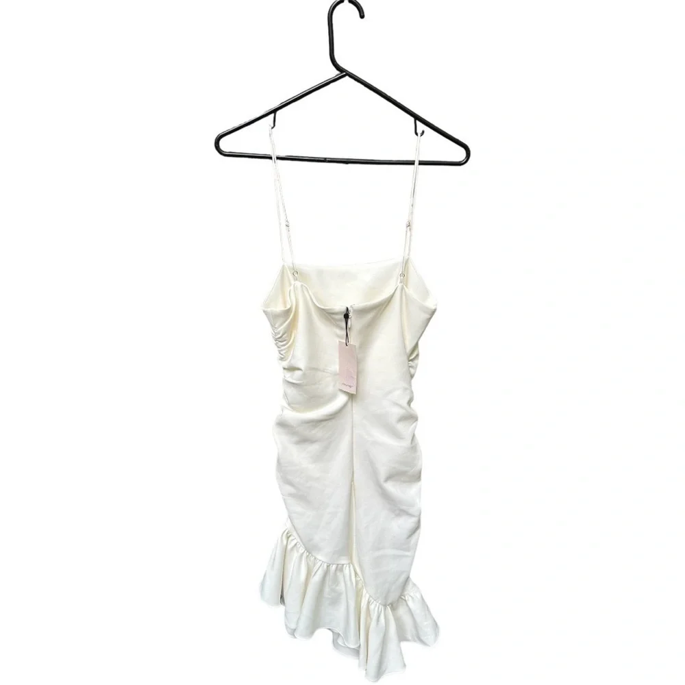 NWT Cinq a Sept Lilith Ruched Mini Dress